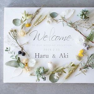 ウェルカムボード 手作り 人気