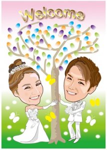 似顔絵師Ayuhoさんの作品（似顔絵グラフィックス）