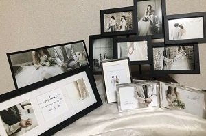ウェルカムボード 100均 写真立て