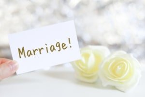 結婚のイメージ